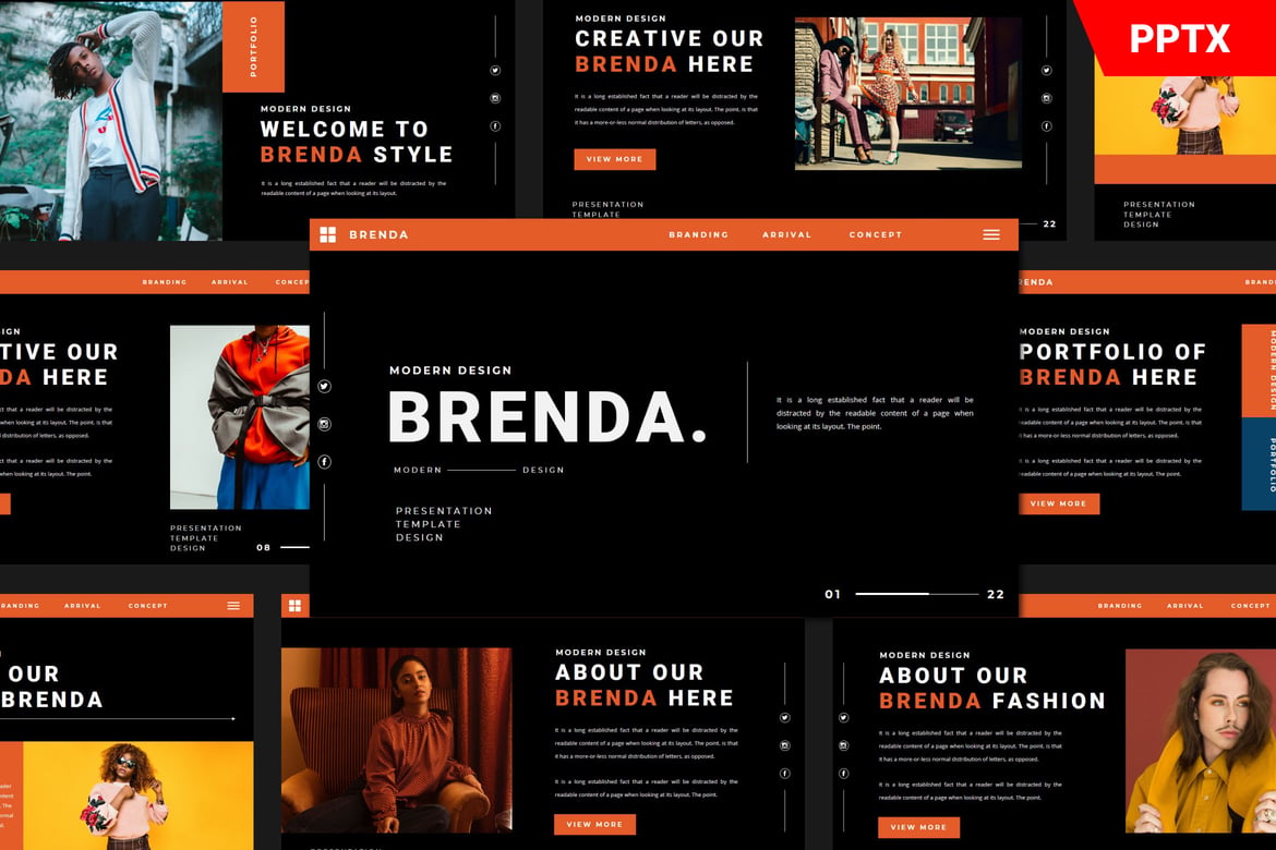 Template Powerpoint BRENDA yang Menarik dan Profesional