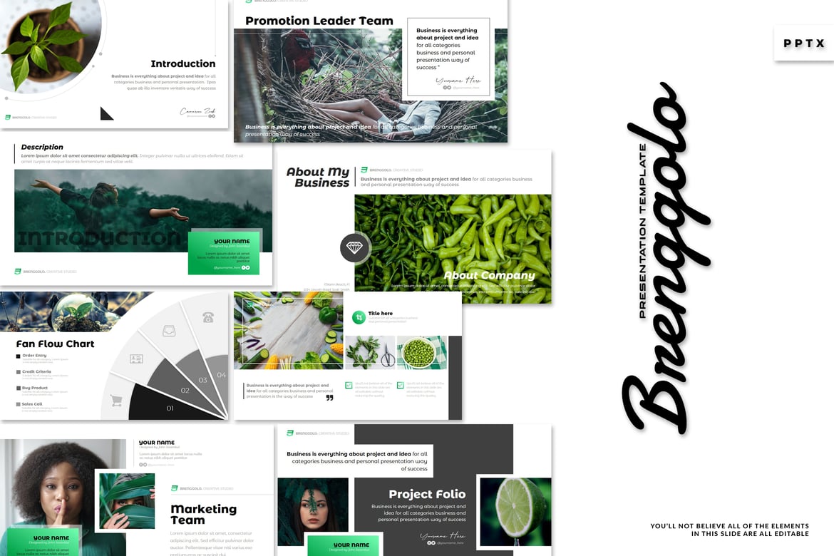 Brenggolo - Template PowerPoint Kreatif untuk Berbagai Keperluan