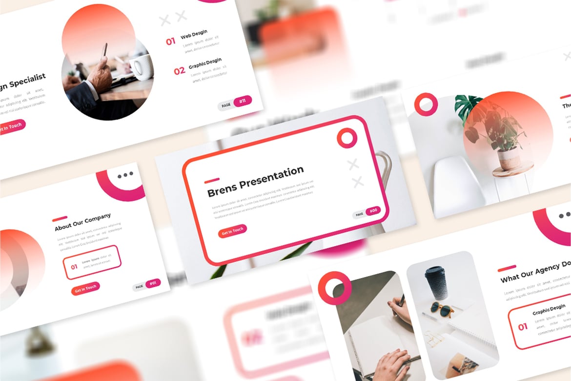 Brens - Template PowerPoint Kreatif yang Menarik