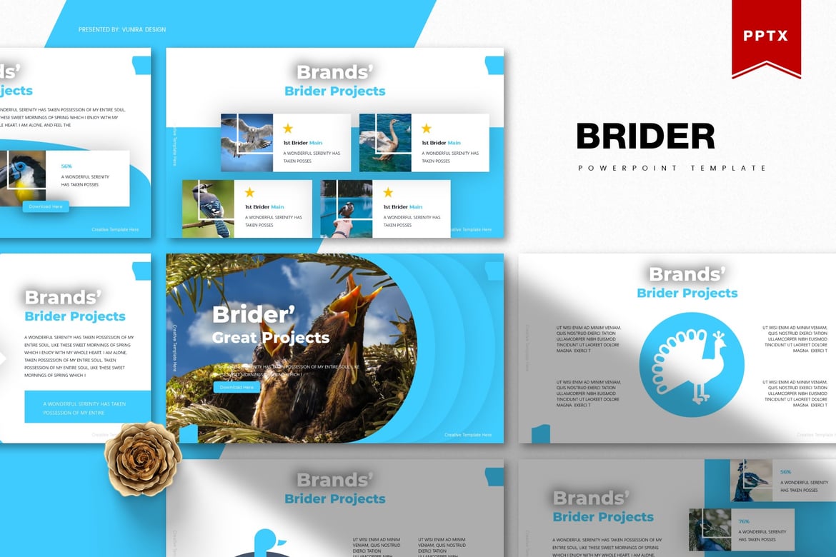 Brider | Template Presentasi Powerpoint Menarik untuk Semua Kebutuhan