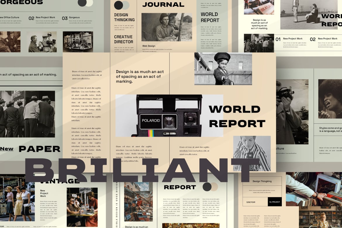 Template PowerPoint BRILLIANT yang Menarik dan Profesional