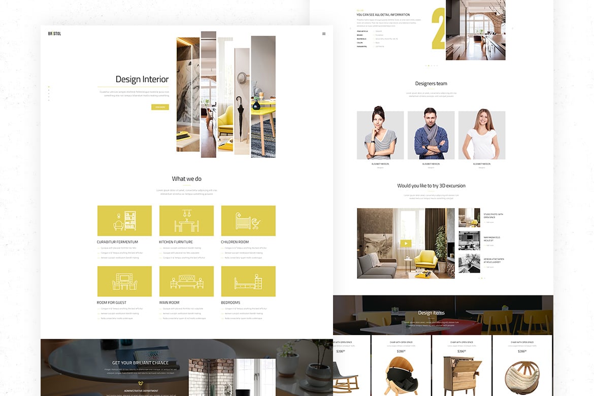 Bristol - Template Website eCommerce untuk Dekorasi dan Furnitur