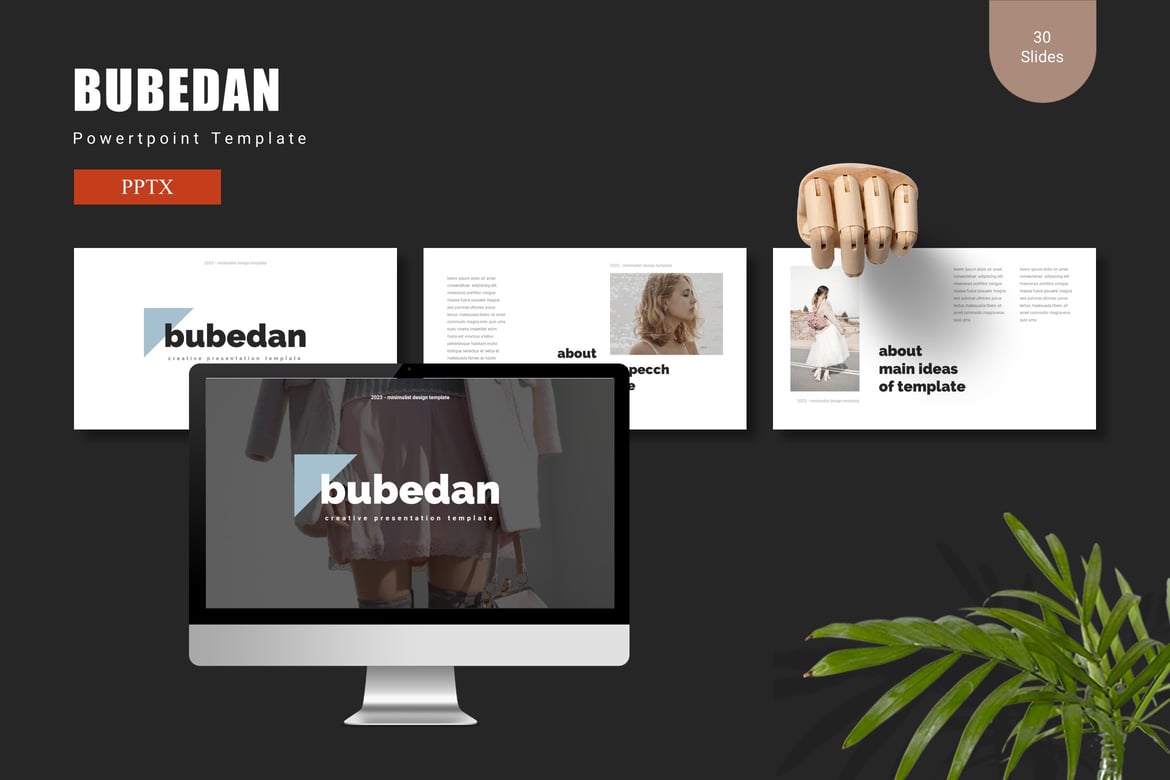 Bubedan - Template PowerPoint Kreatif untuk Presentasi Menarik