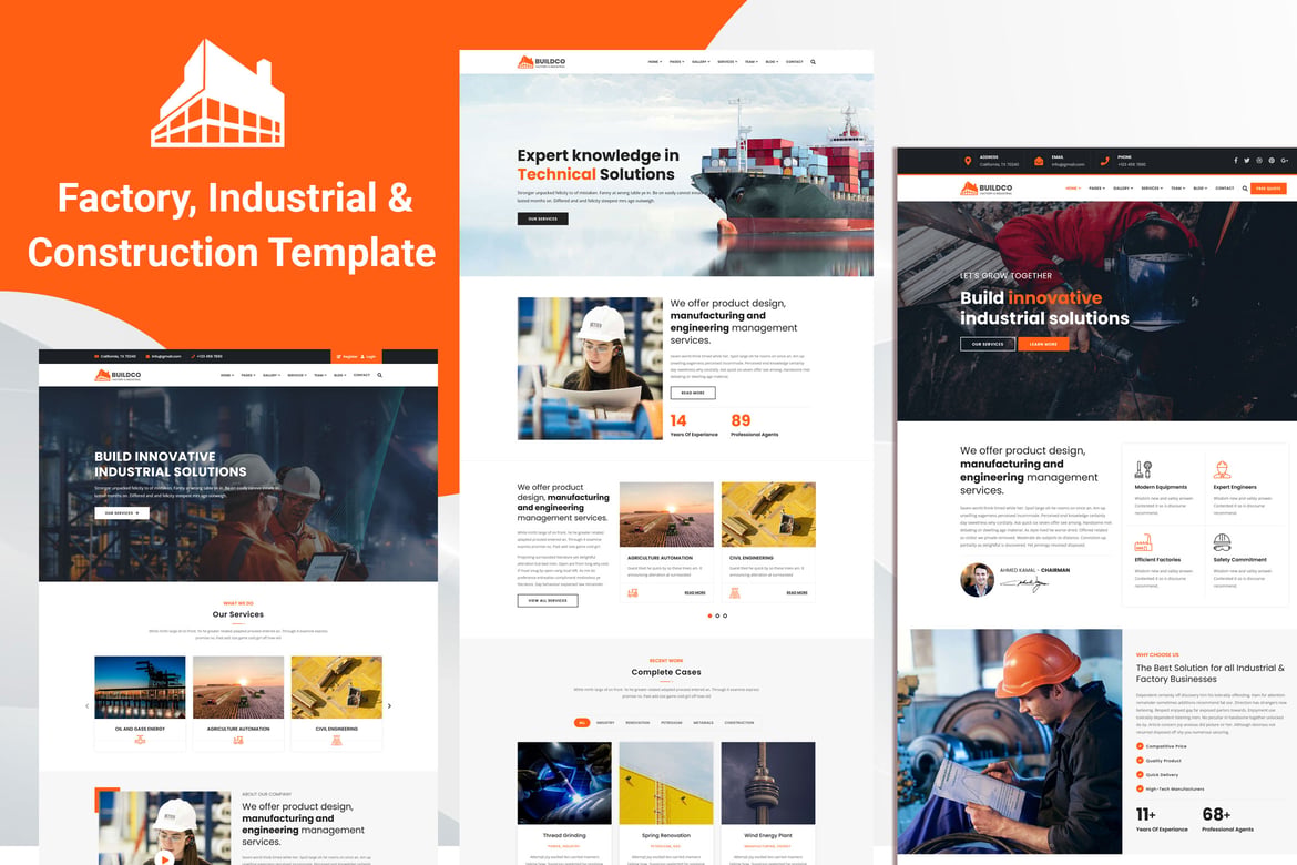 Buildco – Template Website Modern untuk Industri dan Konstruksi