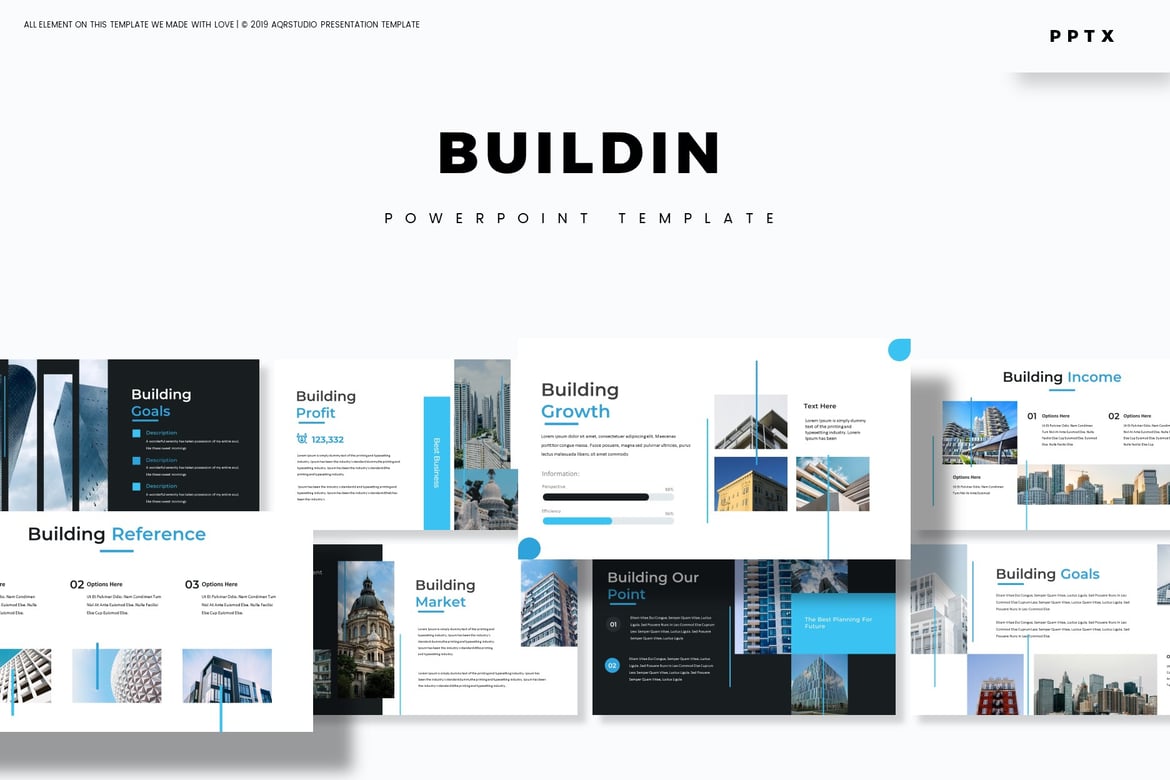 Template Powerpoint Buildin - Solusi Presentasi Kreatif Anda