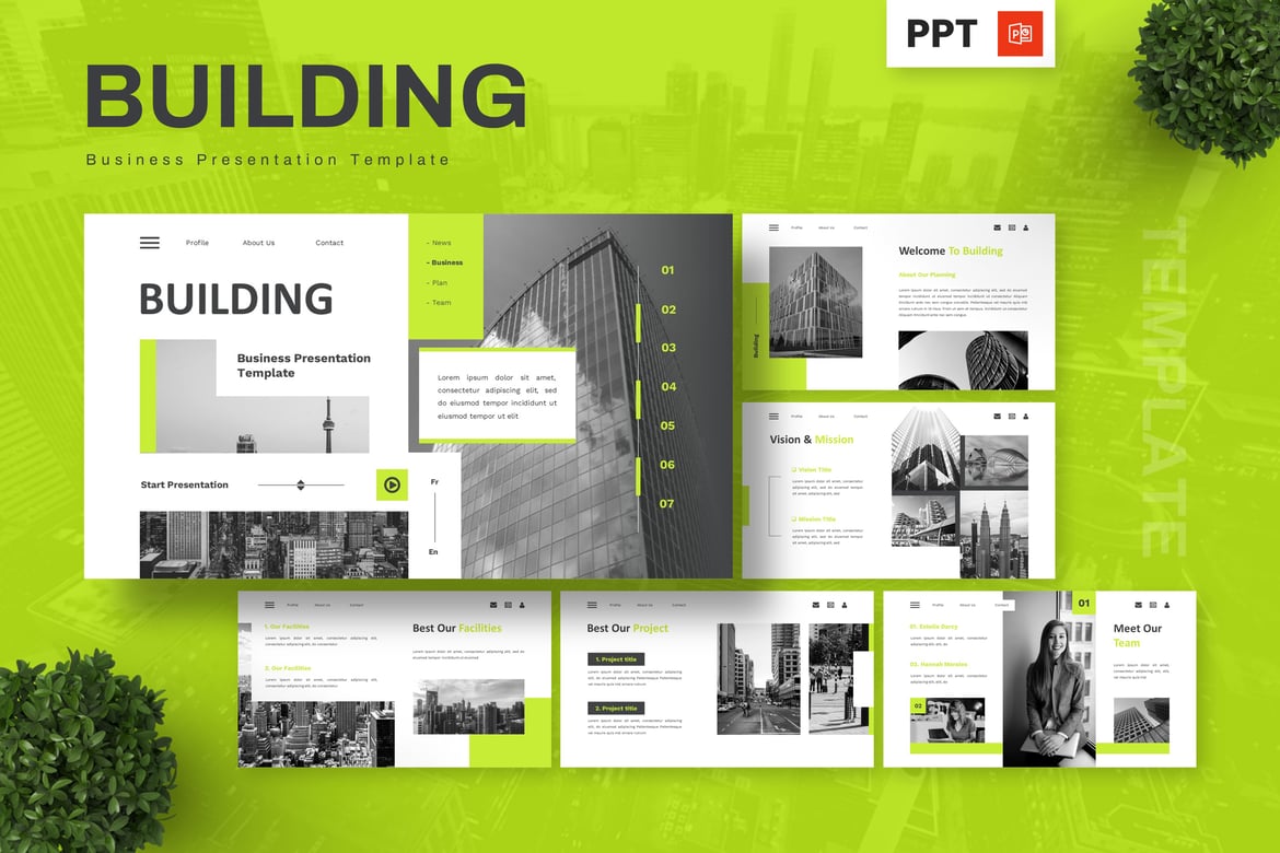 Template Presentasi PowerPoint Profesional untuk Bisnis