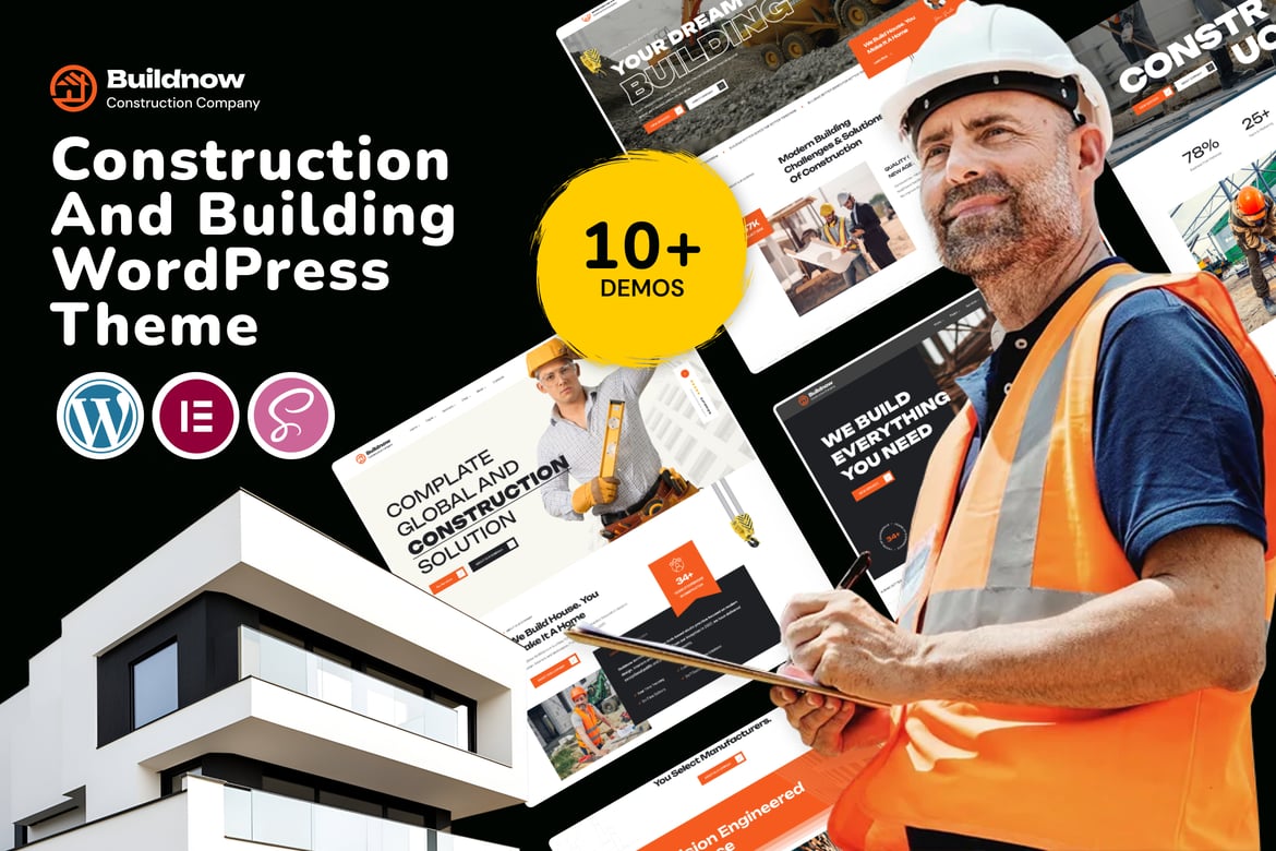 Buildnow - Tema WordPress Konstruksi & Bangunan yang Modern