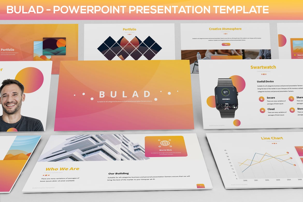 Bulad - Template Powerpoint Serbaguna yang Modern