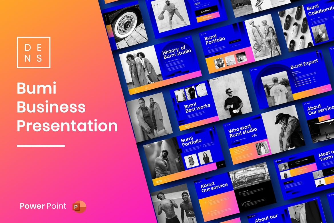 Bumi – Template PowerPoint Bisnis yang Menarik