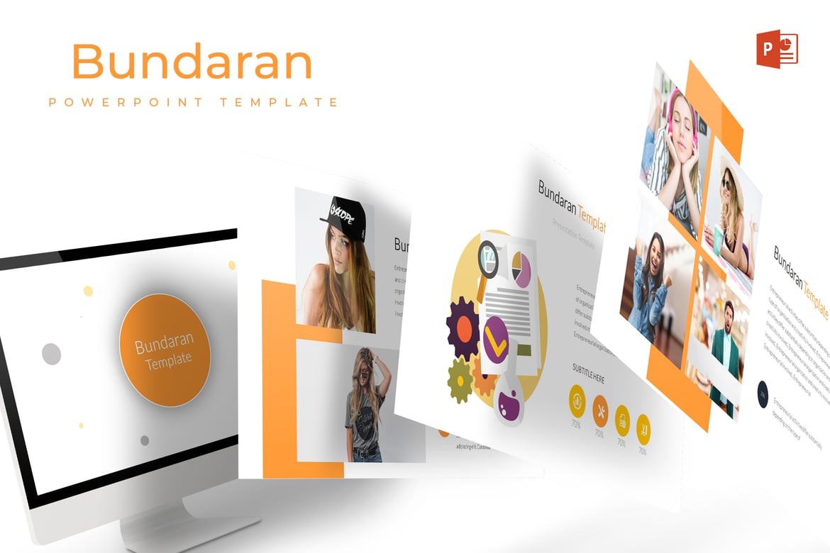 Template Powerpoint Bundaran - Solusi Presentasi yang Menarik