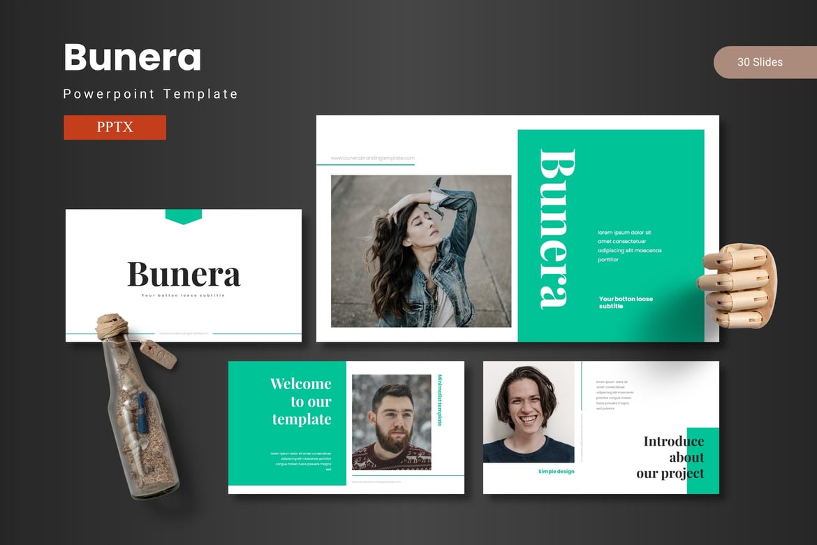Bunera - Template PowerPoint Menarik untuk Presentasi Anda