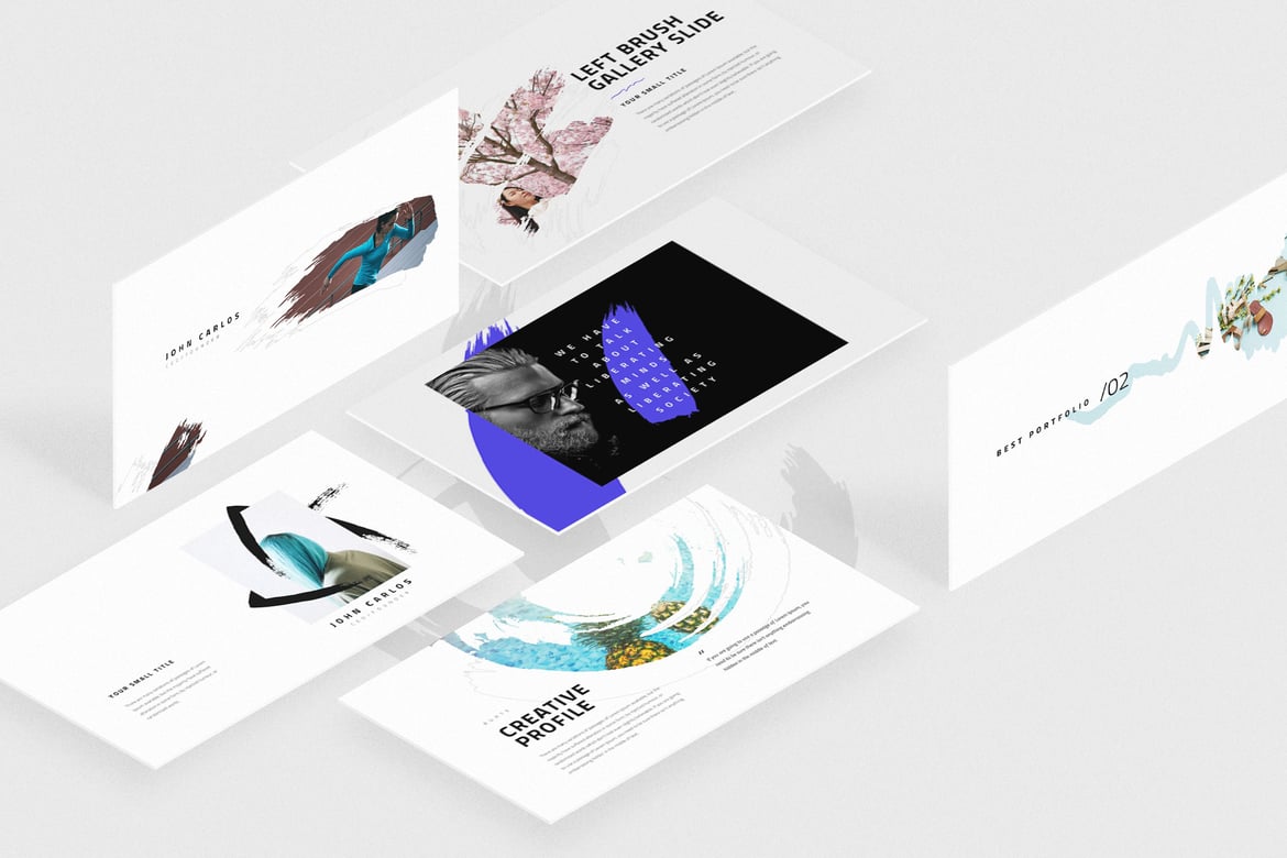 BURTE - Template PowerPoint Modern dan Efektif