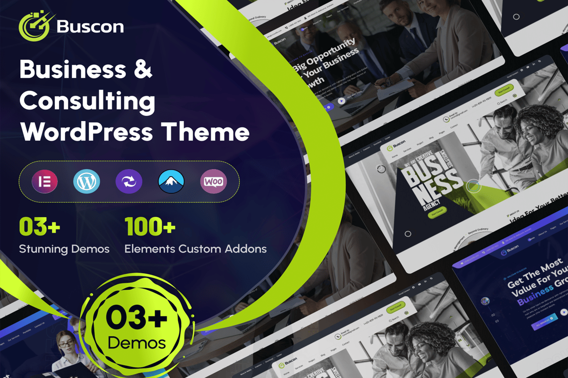 Buscon - Tema WordPress Konsultasi Bisnis yang Modern dan Fleksibel