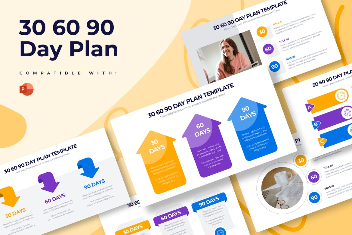 Template Presentasi 30-60-90 Hari untuk Rencana Bisnis yang Efektif