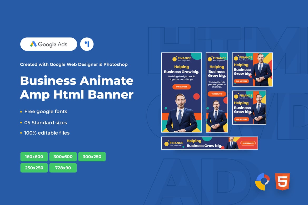 Template Iklan Bisnis AMPHTML yang Menarik dan Profesional