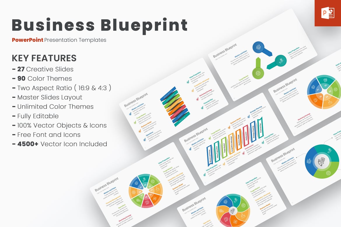 Template PowerPoint Rencana Bisnis yang Menarik dan Efektif