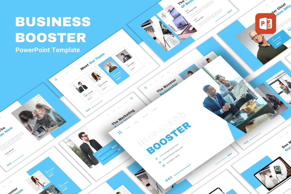 Template PowerPoint Bisnis - Solusi Presentasi Serbaguna