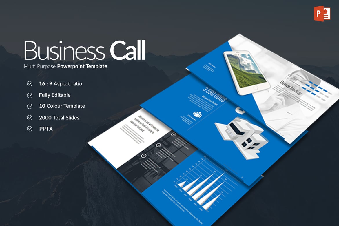 Template PowerPoint Presentasi Bisnis yang Menarik dan Profesional