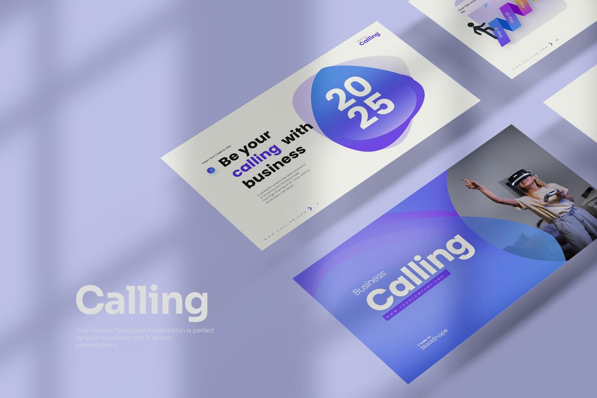 Template PowerPoint Presentasi Bisnis yang Menarik