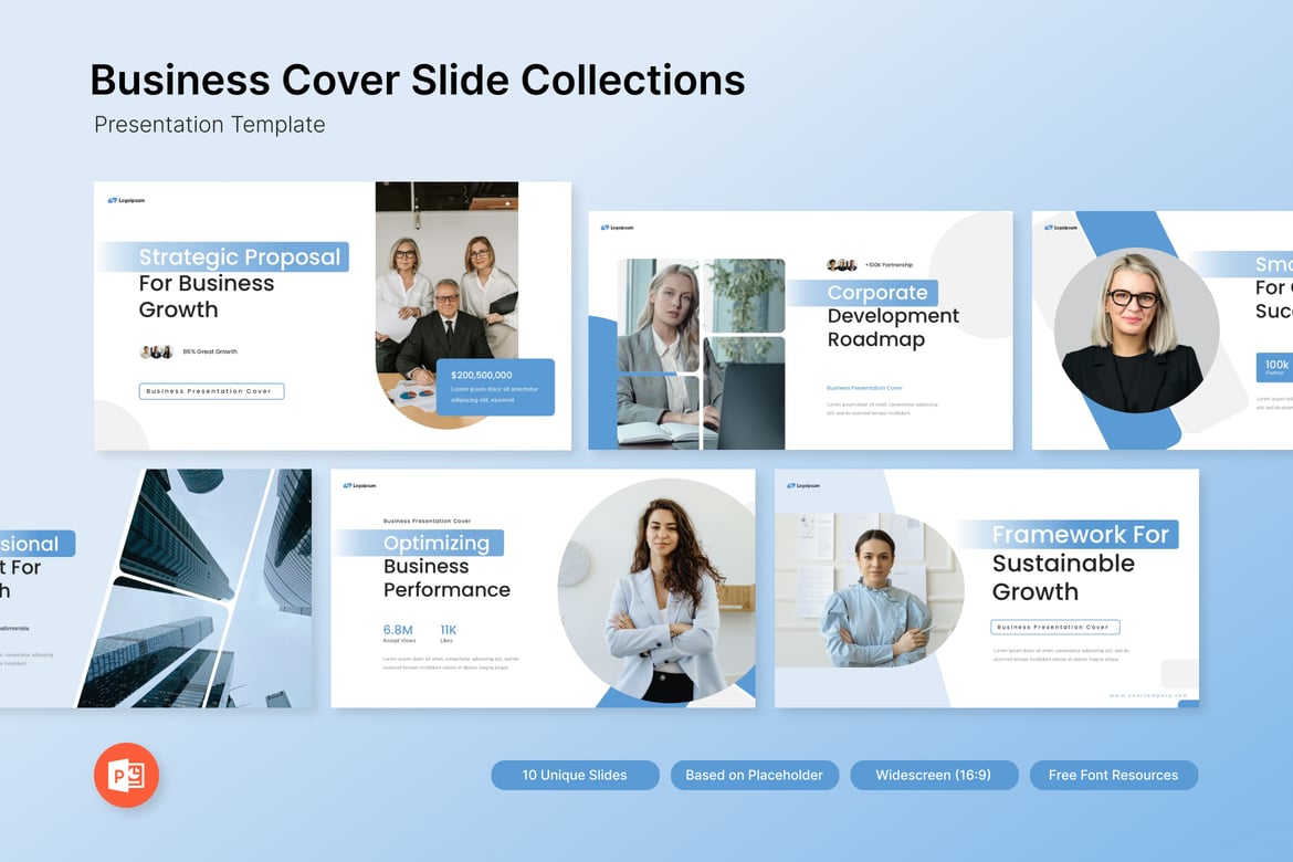 Koleksi Template Slide Penutup Bisnis untuk PowerPoint yang Modern dan Profesional