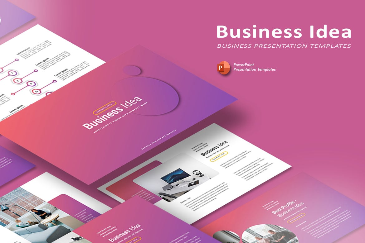 Template Presentasi Bisnis - PowerPoint yang Menarik dan Profesional
