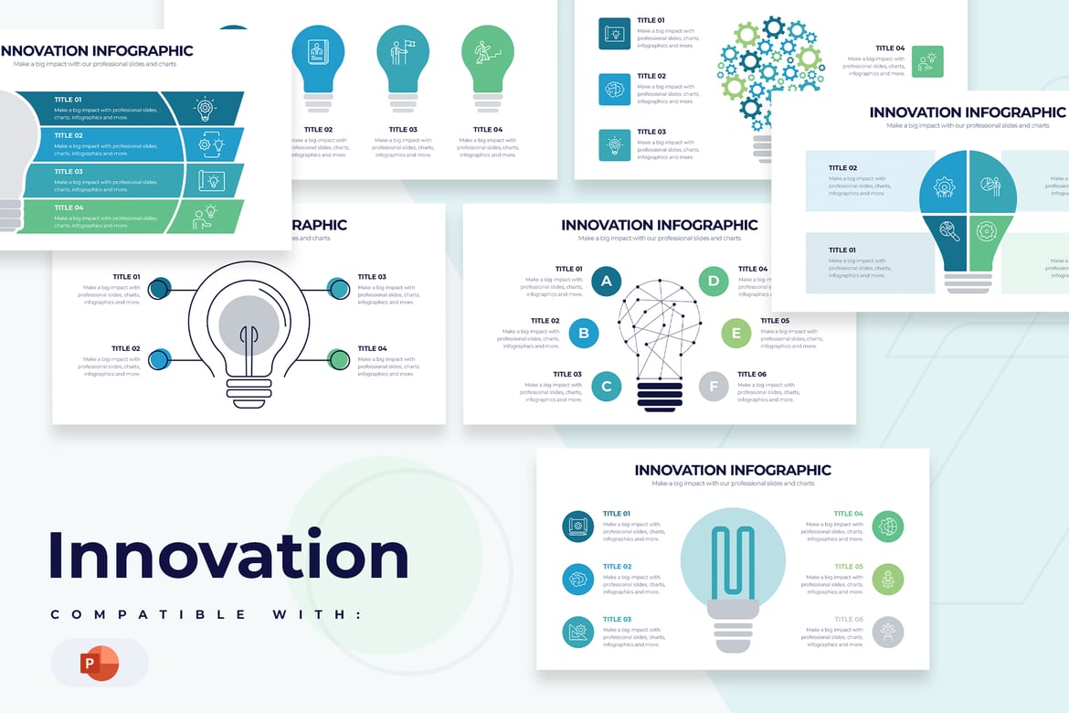 Template Presentasi Inovasi Bisnis dalam Format PowerPoint