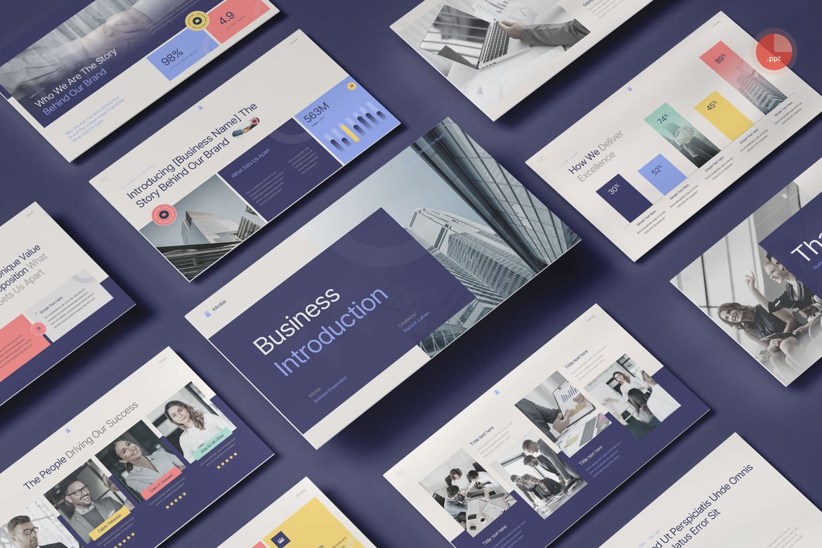 Template Presentasi Bisnis yang Menarik dan Profesional