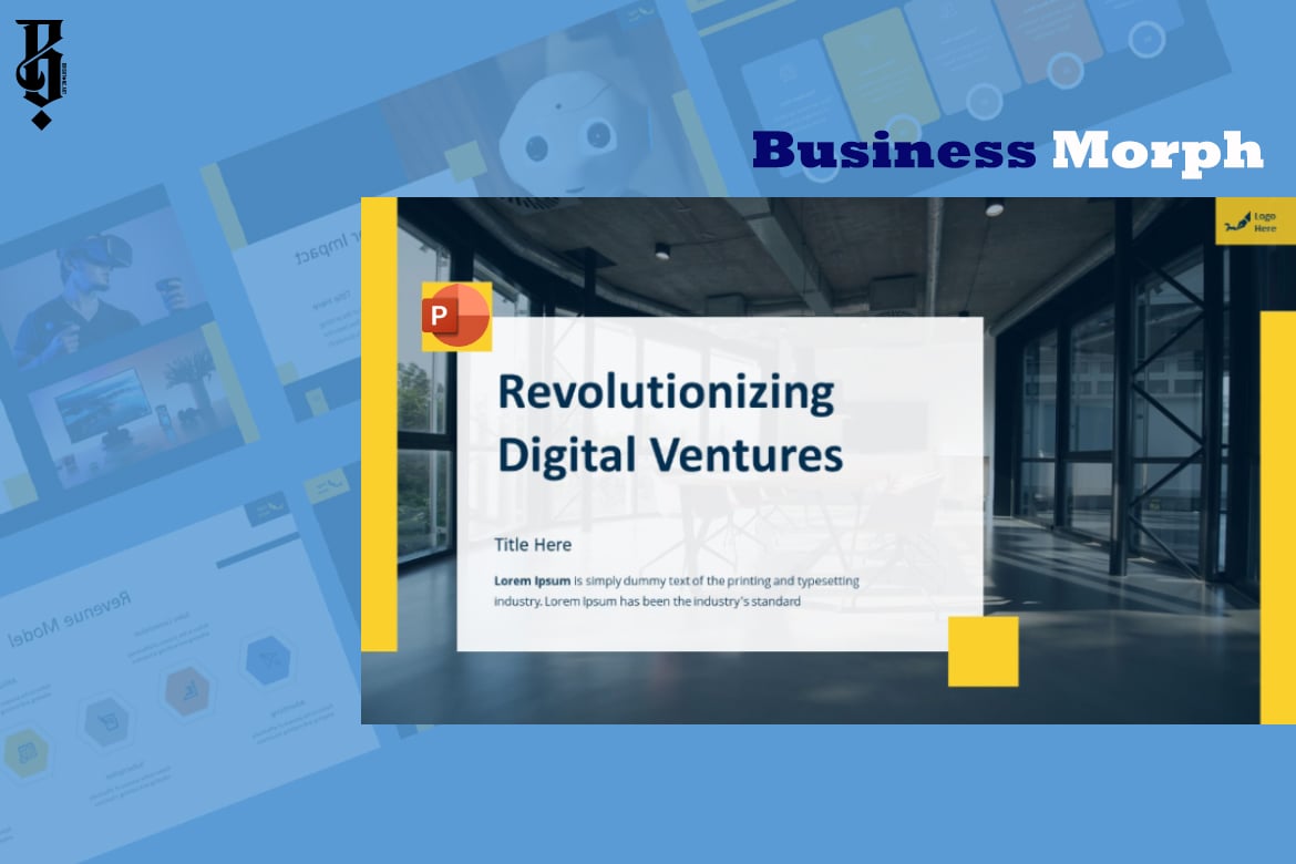 Template Presentasi Bisnis Modern - Powerpoint yang Kreatif