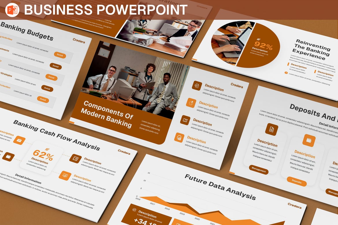 Template Presentasi PowerPoint Serbaguna untuk Bisnis