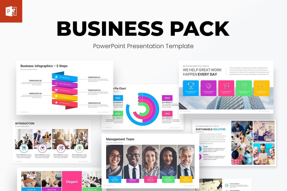 Template Presentasi PowerPoint Bisnis yang Profesional dan Serbaguna