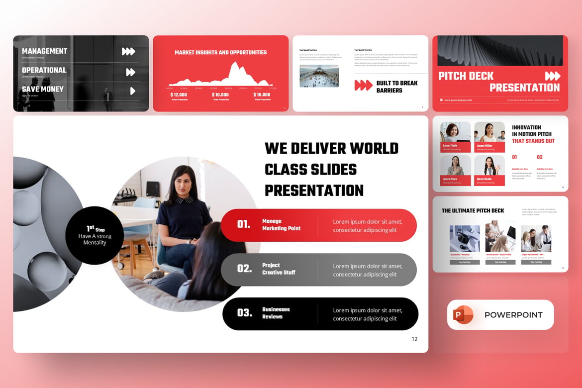 Template Presentasi PowerPoint untuk Pitch Bisnis yang Mengesankan