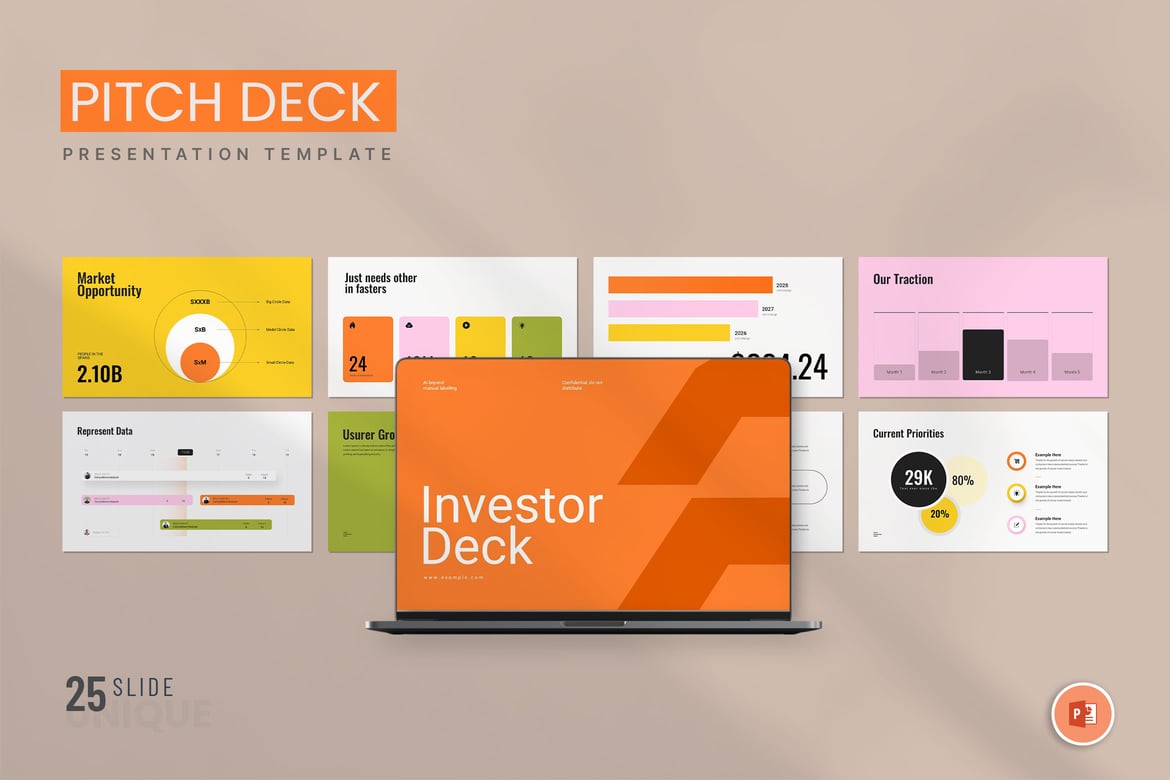 Template Presentasi Pitch Bisnis yang Menarik dan Profesional