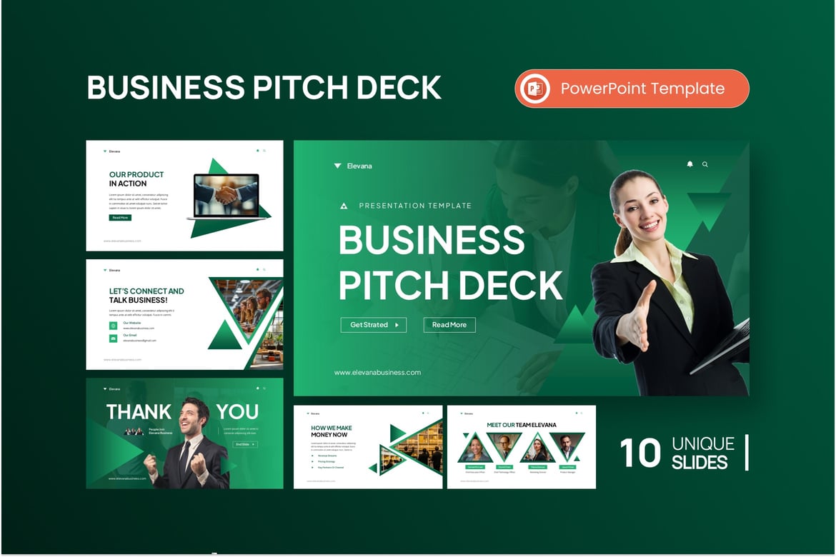 Template Presentasi PowerPoint untuk Pitch Bisnis yang Efektif
