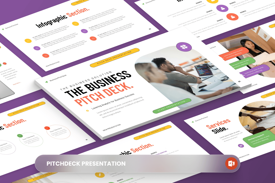 Template Presentasi PowerPoint untuk Pitch Bisnis yang Menarik