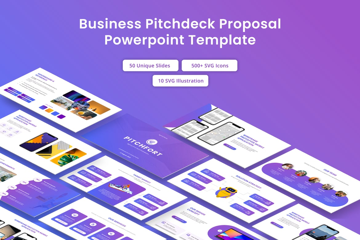 Template PowerPoint Proposal Pitchdeck Bisnis yang Menarik