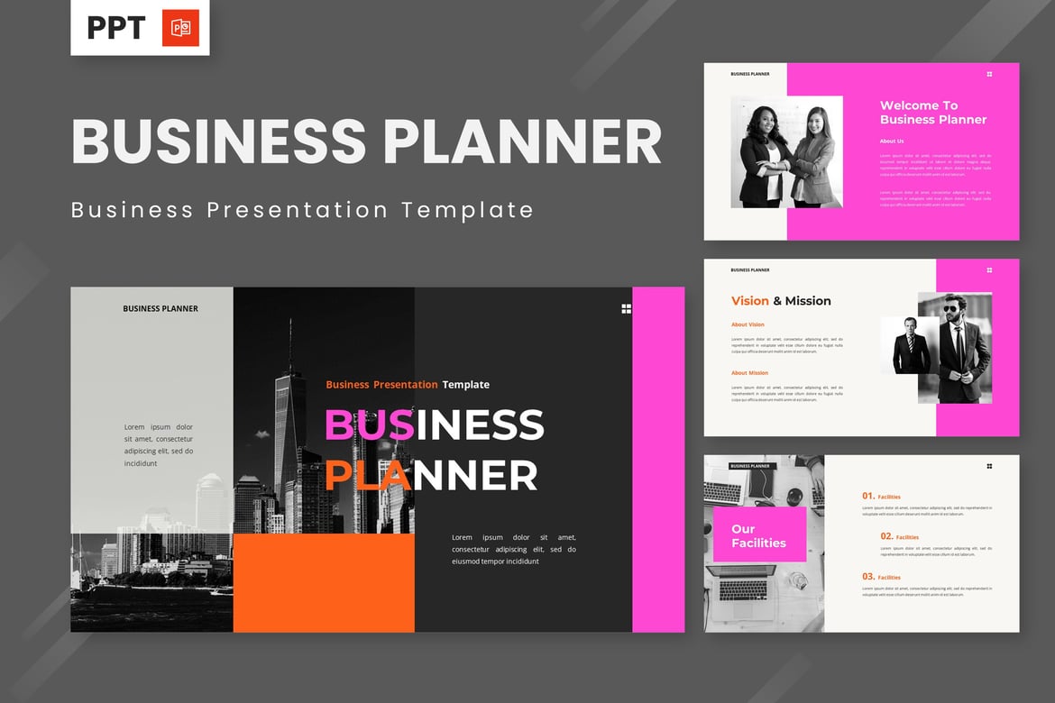 Template Presentasi Bisnis - PowerPoint yang Menarik dan Profesional