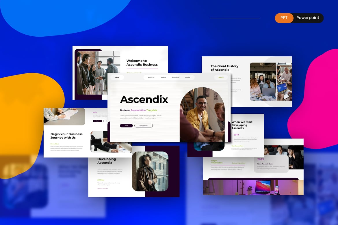 Template Presentasi PowerPoint Profesional untuk Bisnis Anda