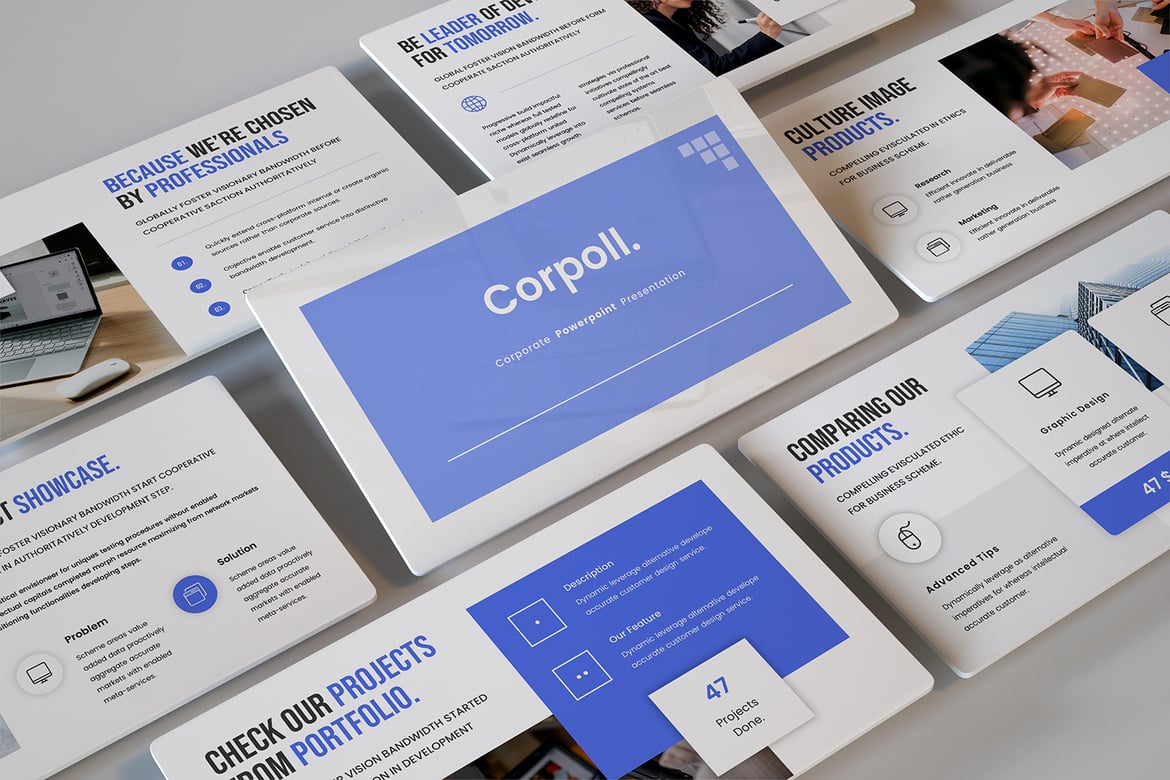 Template Presentasi PowerPoint Profesional untuk Bisnis Anda