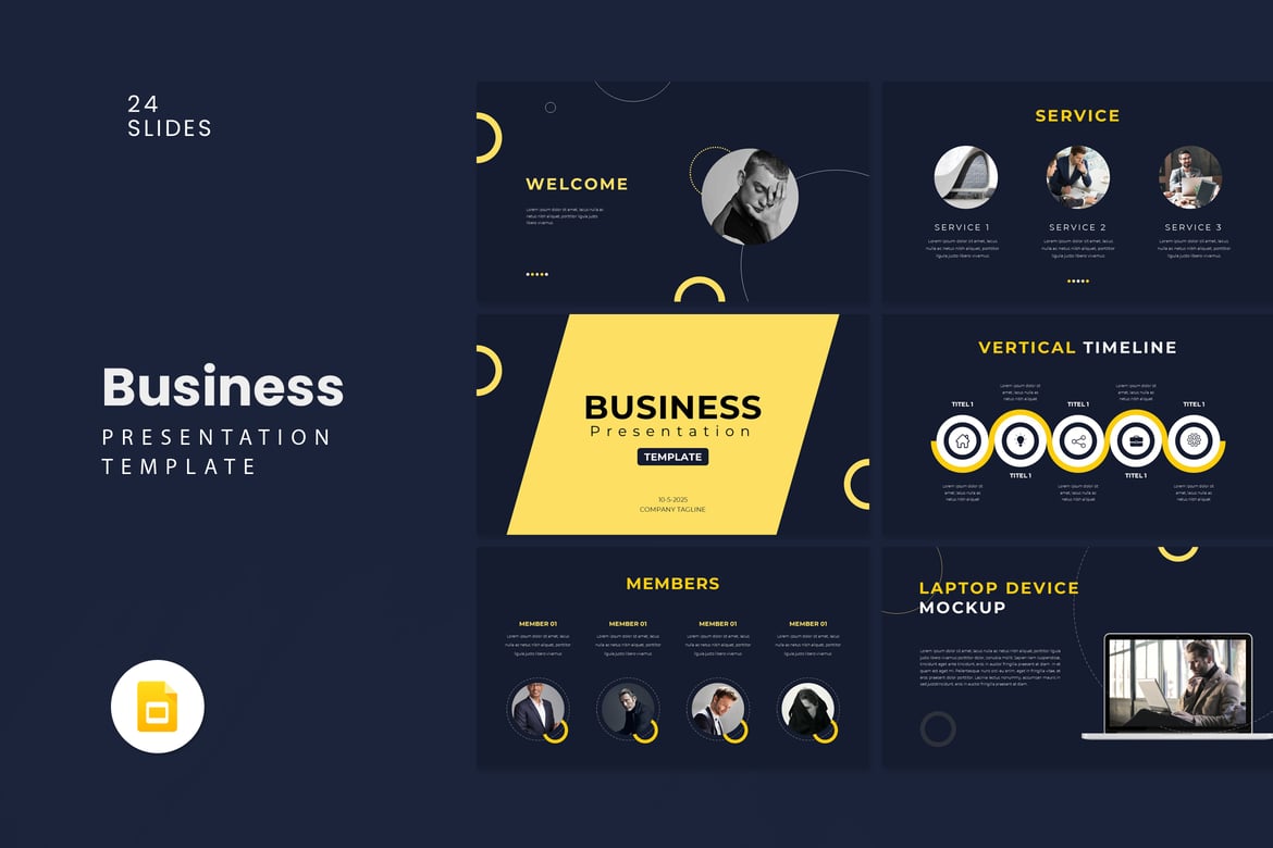Template Presentasi PowerPoint Bisnis yang Profesional dan Kreatif