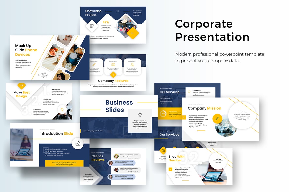 Template Presentasi PowerPoint Profesional untuk Bisnis Anda
