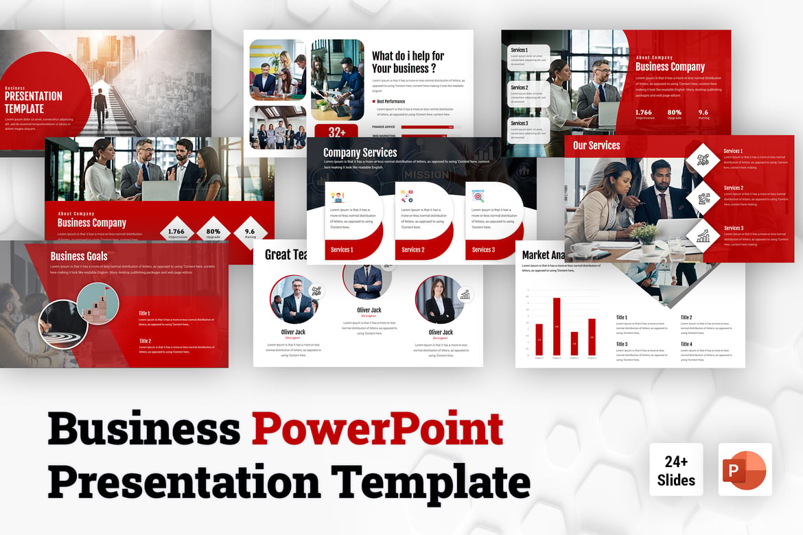 Template Presentasi PowerPoint Bisnis yang Menarik dan Profesional