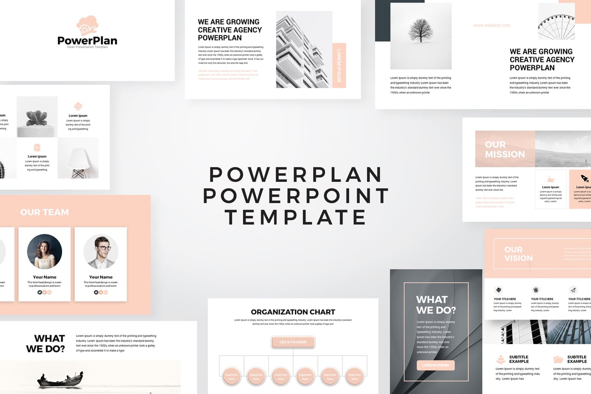 Template Presentasi PowerPoint Bisnis yang Kreatif dan Modern