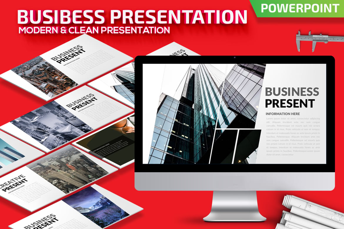 Template Presentasi PowerPoint Bisnis yang Menarik dan Profesional