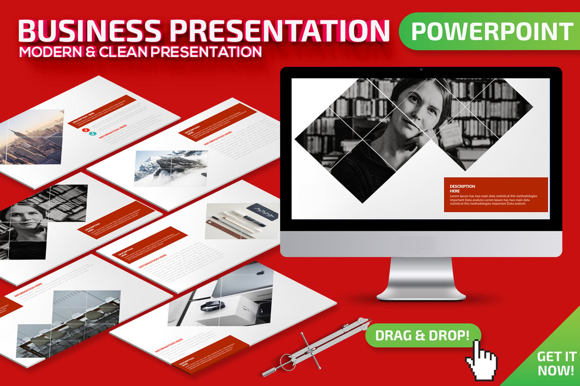 Template Presentasi PowerPoint Bisnis yang Menarik dan Profesional