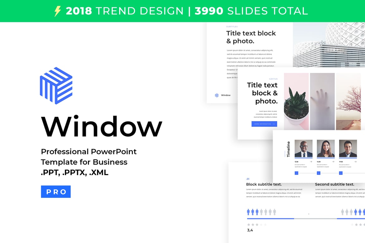Template PowerPoint Bisnis 2018 - Solusi Presentasi Profesional