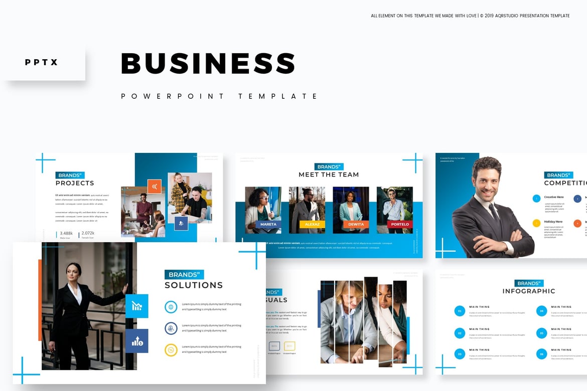 Template Powerpoint Bisnis yang Menarik dan Serbaguna