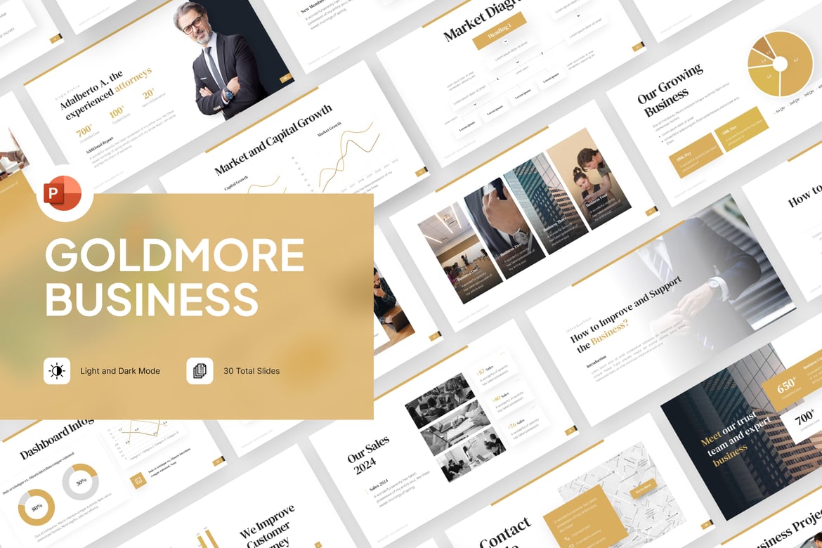 Template PowerPoint Bisnis yang Menarik dan Profesional