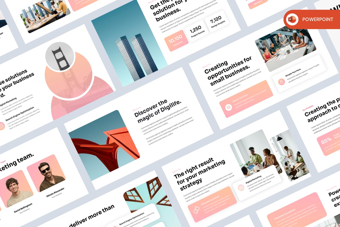 Template PowerPoint Bisnis yang Menarik dan Profesional