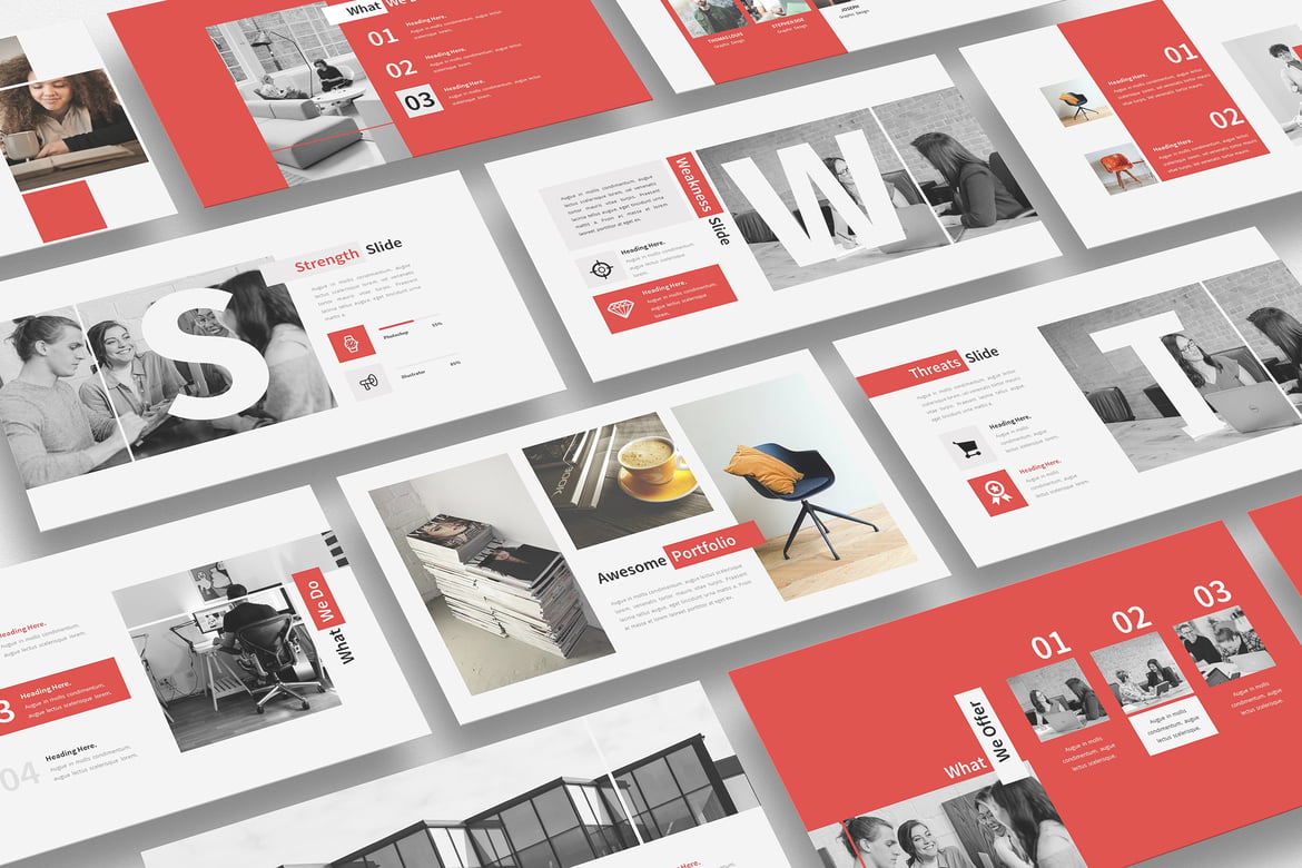 Template Presentasi PowerPoint Bisnis yang Profesional dan Menarik