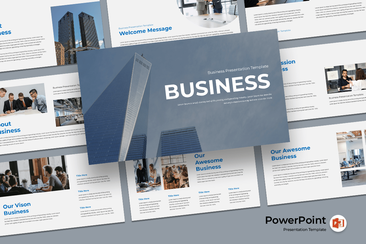 Template PowerPoint Bisnis yang Menarik dan Mudah Digunakan